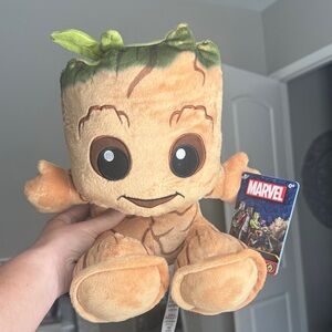 Marvel Groot Plush Toy - Tan and Green